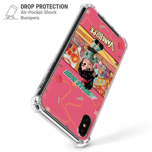 Disney Wreck-it Ralph Vanellope Sugar Rush iPhone XS Max Clear Case